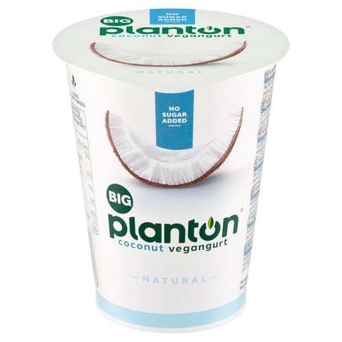 Jogurt kokosowy naturalny bez glutenu Planton 400 g