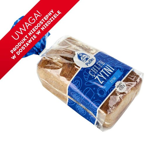 Chleb formowy na zakasie z mąki żytniej (685652) Putka 400 g