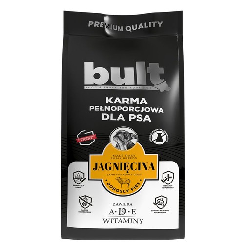 Karma sucha dla psów z jagnięciną   Bult 3 kg