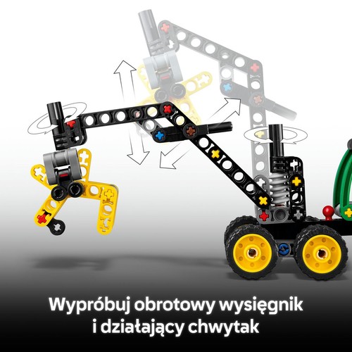 Technic Harwester kołowy John Deere 1470H 42218 LEGO 1 sztuka