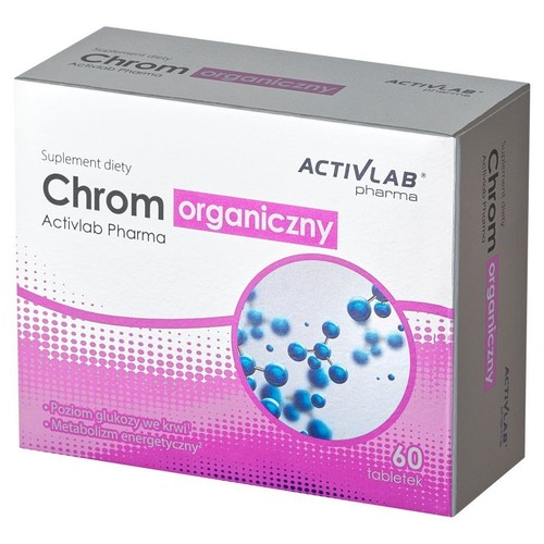 Suplement diety Chrom organiczny Activlab 60 kapsułek