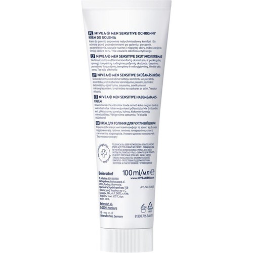 Łagodzący krem do golenia Sensitive NIVEA MEN 100 ml