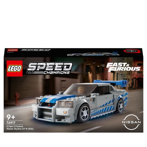 Speed Champions Nissan Skyline GT-R (R34) z filmu „Za szybcy, za wściekli” 76917 LEGO 1 sztuka