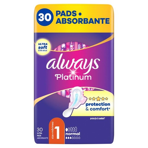 Podpaski Platinum ultra normal Always 30 sztuk