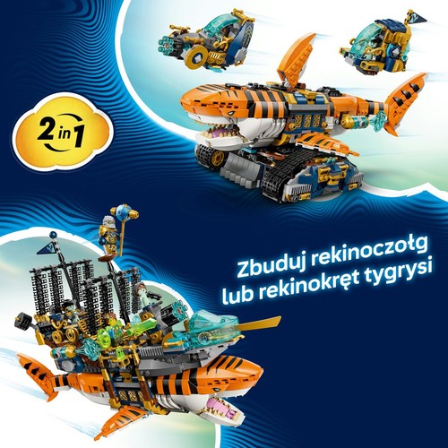 Zestaw DREAMZzz™ Rekinoczołg tygrysi 71515 LEGO 1 sztuka