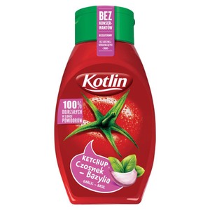 Ketchup czosnek-bazylia Kotlin 450 g