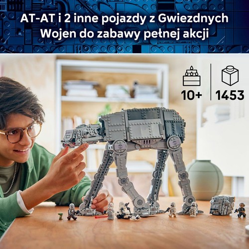 Star Wars AT-AT Resztek Imperium i INT-4 75454 LEGO 1 sztuka