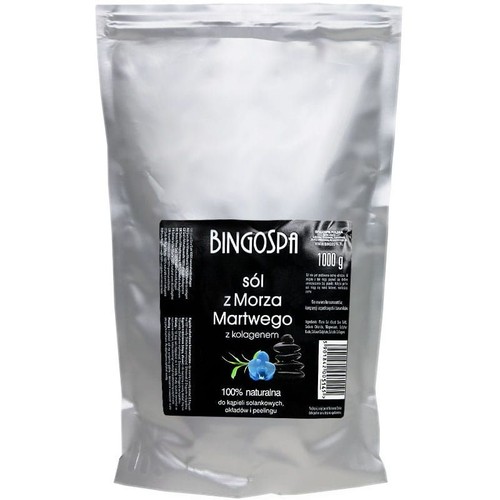 BingoSól z Morza Martwego z kolagenem BINGOSPA 1 kg