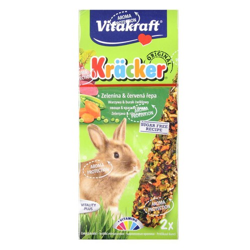 Pełnoporcjowa karma dla królików miniaturowych VitaKraft 2 sztuki