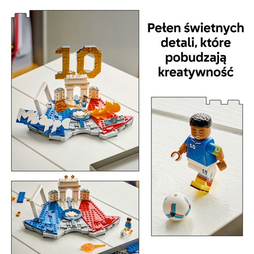 Editions Kylian Mbappé - piłkarskie momenty 43013 LEGO 1 sztuka