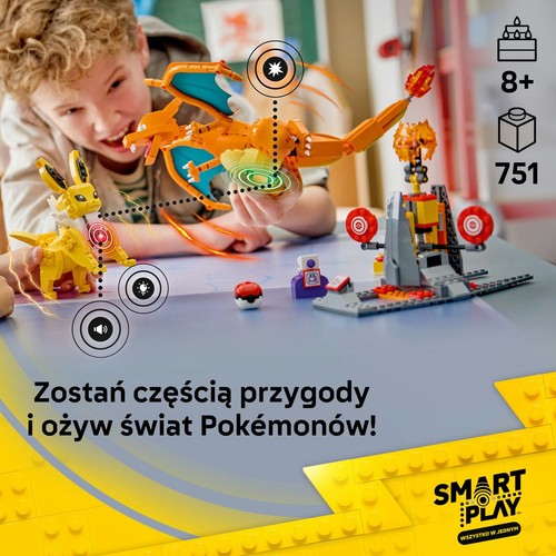 Pokémon SMART Play: Charizard kontra Jolteon - ostateczna bitwa 72167 LEGO 1 sztuka