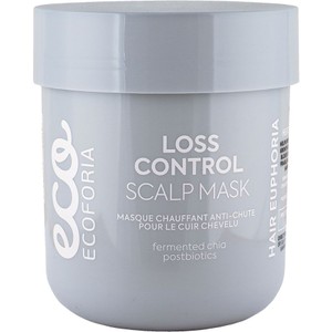 Maska rozgrzewająca przeciw wypadaniu włosów Loss Control  Ecoforia 200 ml