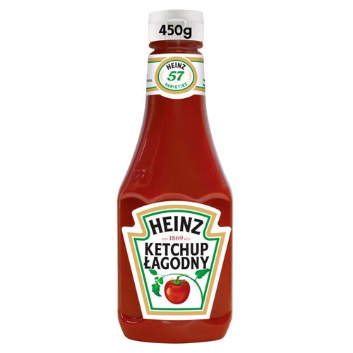 Ketchup łagodny  Heinz 450 g 