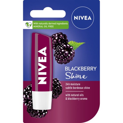 Pomdka do ust Blackberry Shine    NIVEA 1 sztuka