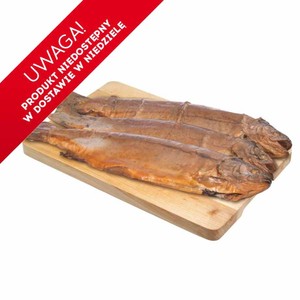 Ryba Pstrąg z głową wędzony na gorąco Mój targ ryb na wagę ok. 400 g