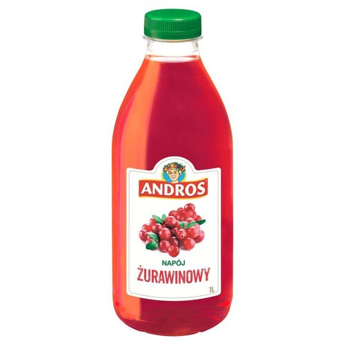 Napój żurawinowy  Andros 1 l