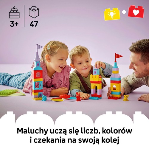 DUPLO® Gra Zamek Hopsy 10450, nauka przez zabawę LEGO 1 sztuka