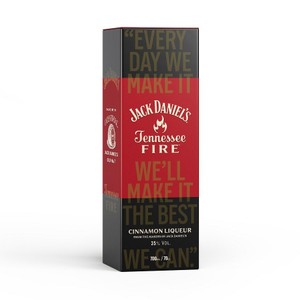 Whiskey Tennessee Fire alk. 35,0% obj.  Jack Daniel's 700 ml