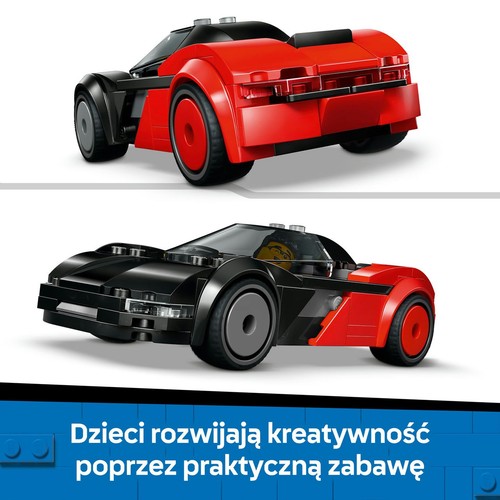 Zestaw City Supersamochód elektryczny 60486, zabawka i minifigurka LEGO 1 sztuka