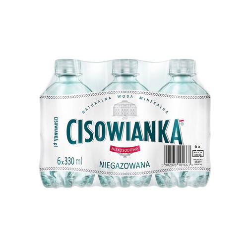 Woda niegazowana Cisowianka 6 x 330 ml