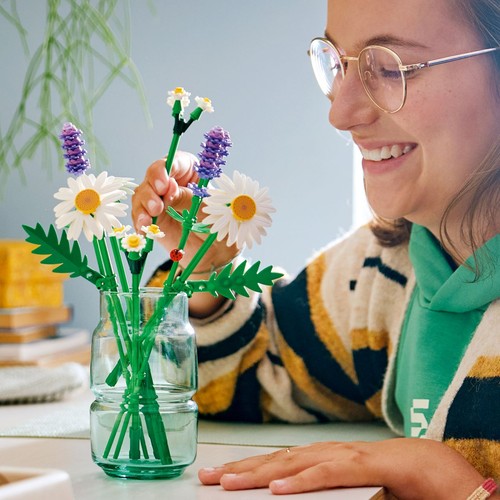 Botanicals Stokrotki, kwiatowa dekoracja dla dzieci 11508 LEGO  1 sztuka