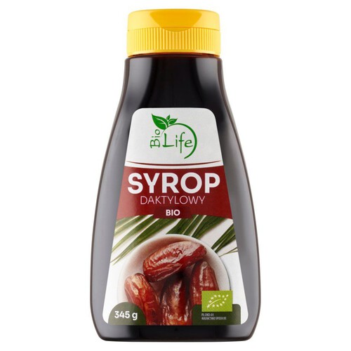 BIO Syrop daktylowy  BioLife 345 g