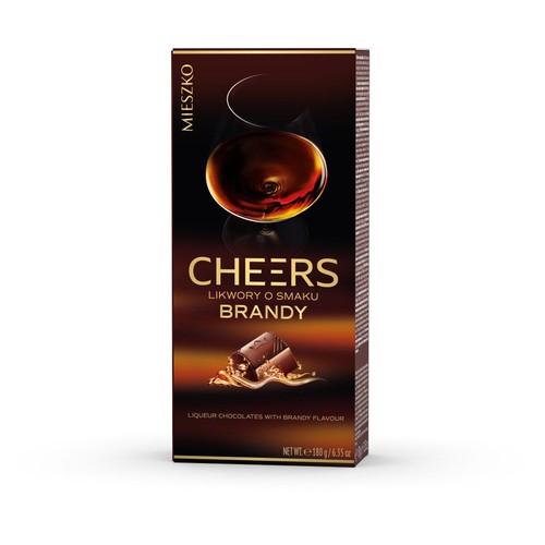 Cheers Likwory o smaku brandy Mieszko 180 g 