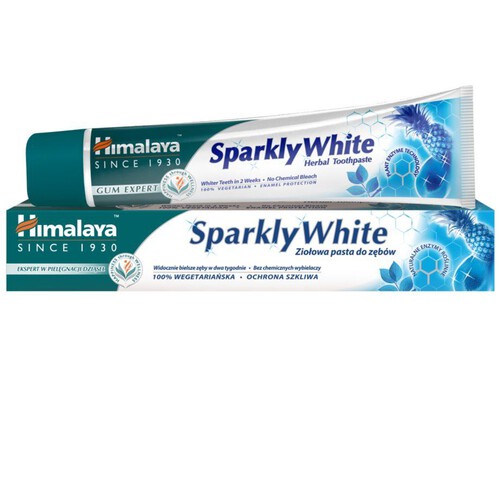 Ziołowa pasta do zębów Sparkly White Himalaya 75 ml