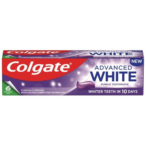 Pasta do zębów Advanced White Purple Colgate 75 ml