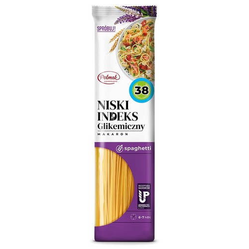Makaron spaghetti niski IG Polmak 250 g