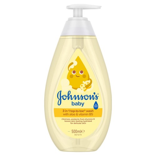Płyn do mycia ciała i włosów Johnson's Baby 500 ml