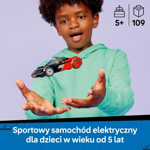 Zestaw City Supersamochód elektryczny 60486, zabawka i minifigurka LEGO 1 sztuka