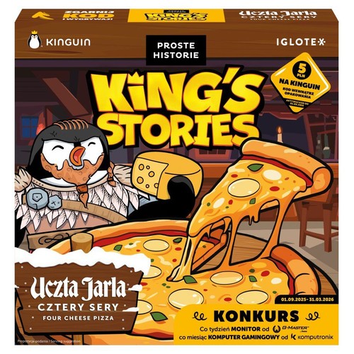 Uczta Jarla Pizza cztery sery Proste Historie 390 g