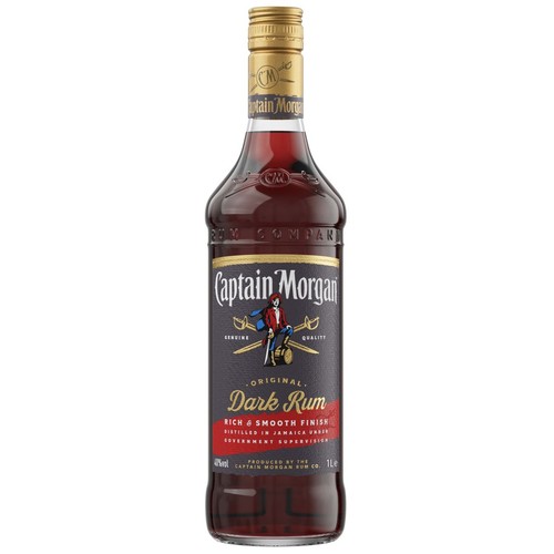 Rum alk.40% obj. Captain Morgan 1 l