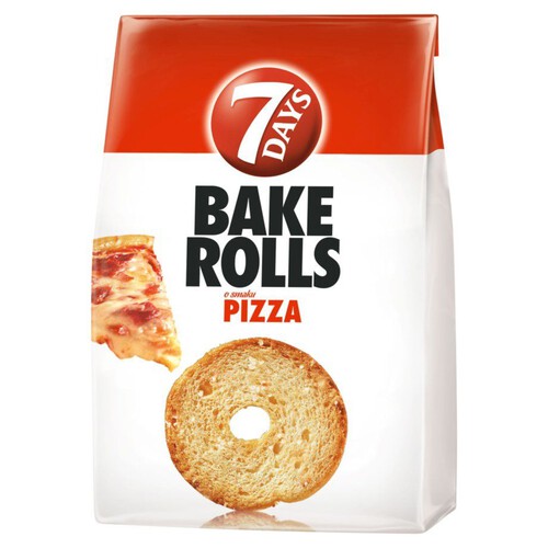 Bake Rolls o smaku pizza   7 Days 150 g