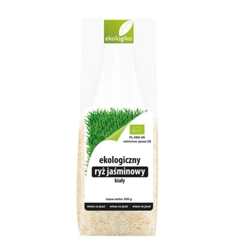 BIO Ekologiczny ryż jaśminowy biały  Ekologiko 500 g