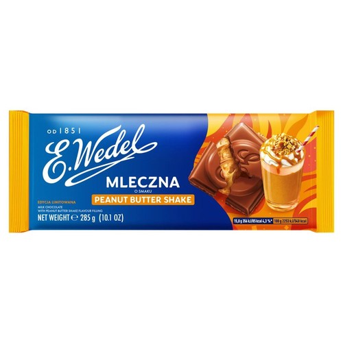 Czekolada mleczna Peanut butter shake E.Wedel 285 g