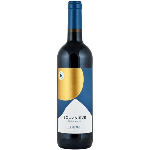 Wino hiszpańskie czerwone wytrawne Tempranillo DO Toro alk. 14 Sol y Nieve  750 ml