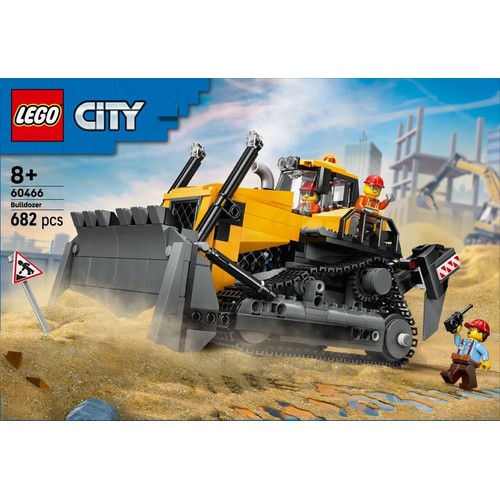 City Żółty buldożer 60466 LEGO 1 sztuka