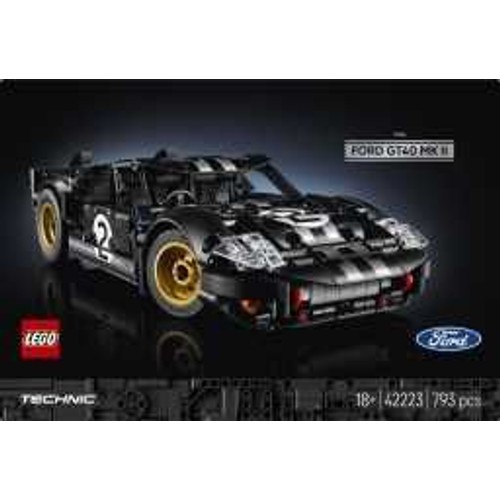 Technic Samochód wyścigowy 1966 Ford GT40 MKII 42223 LEGO 1 sztuka