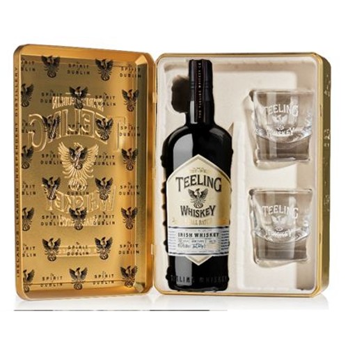 Whiskey Small Batch Rum Cask + dwie szklanki alk. 46,0% obj. Teeling 700 ml