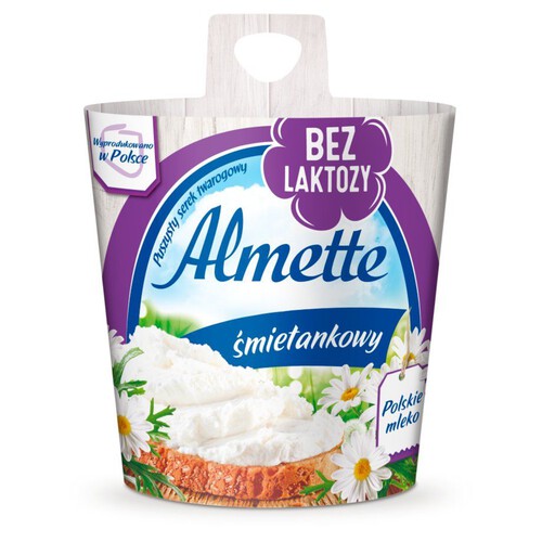 Serek twarogowy śmietankowy bez laktozy Almette 150 g