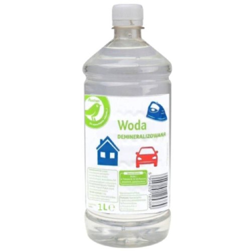 Woda demineralizowana 1 L Auchan 1 l