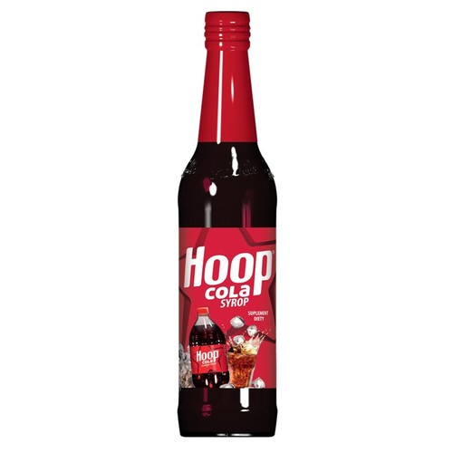 Syrop o smaku coli z dodatkiem witaminy C Hoop 430 ml