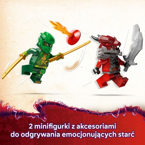 NINJAGO® Samochód wyścigowy Lloyda z napędem typu pull-back 71828 LEGO 1 sztuka
