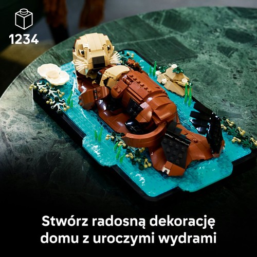 Zestaw konstrukcyjny Ideas Pływające wydry 21366 LEGO 1 sztuka