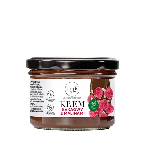 Krem kakaowy z malinami Foods by Ann 200 g