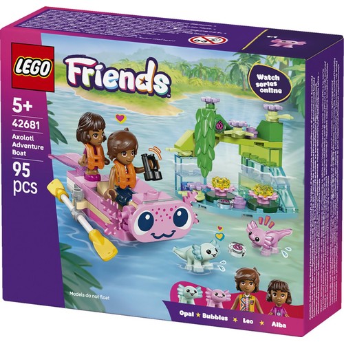 Friends Przygoda na aksolotlowej łodzi 42681 LEGO 1 sztuka