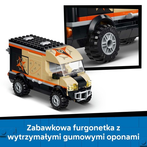 City Furgonetka z rowerami górskimi 60512 LEGO 1 sztuka