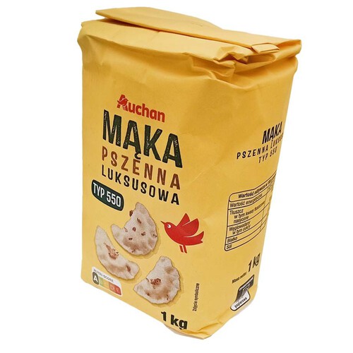 Mąka pszenna typu 550 Luksusowa Auchan 1 kg